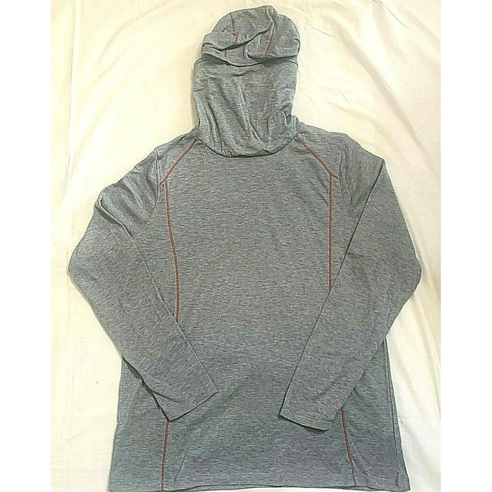 Crivit Womens Hooded Shirt Gray Size XL 16/18